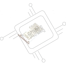 Лоток для SIM-карты Xiaomi Redmi 3 золотой