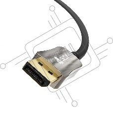 Кабель Greenconnect GCR-54781 5.0m оптический DP v1.4 Ultra HD 8K 60Hz, 4K 144Hz, HBR3, 32.4 Гбит/с
