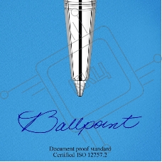 Стержень шариковый Parker QuinkFlow Basic Z09 (CW2166544) M 1мм синие чернила блистер (2шт)