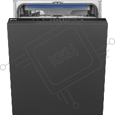 Встраиваемая посудомоечная машина SMEG STL362DQ, черный, 59.6 см, 14 компл., 46 дБ, класс D
