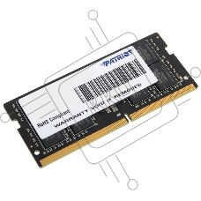 Оперативная память Patriot Signature, DDR4, 32GB (1x32 GB), 2666 MHz, CL19, SO-DIMM