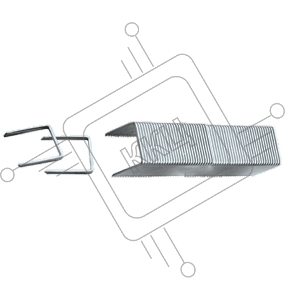 Скобы для степлера MATRIX 41136  скобы 6мм для мебельного степлера заостренные тип 53 1000шт