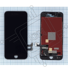 Дисплей для iPhone 8 в сборе с тачскрином (Incell MX) черный в сборе с рамкой