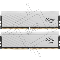 Оперативная память XPG Lancer Blade, DDR5, 32GB (2x16GB), 6000MHz, CL30, DIMM, с радиаторами, RGB, белый