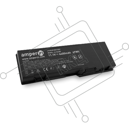 Аккумуляторная батарея Amperin для ноутбука Dell Inspiron 6400 11.1V 4400mAh (49Wh) AI-D6400