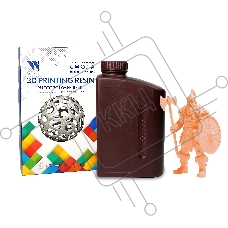 Фотополимерная смола NVPRINT Plant Based Resin Orange для 3D печати 1 кг (бут)