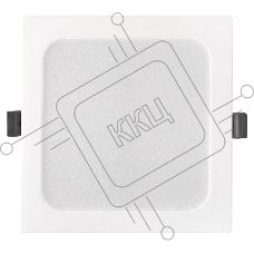 Светильник встраиваемый LED квадрат 12Вт 4500К 145мм белый пластик IP40 General GLP-SW3-12BT-145-4