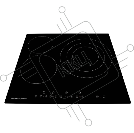 Стеклокерамическая варочная панель Zigmund & Shtain CN 39.6 B