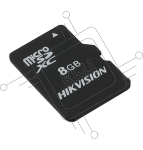 Флеш карта microSDHC 8GB Hikvision HS-TF-C1(STD)/8G/ZAZ01X00/OD <HS-TF-C1(STD)/8G/ZAZ01X00/OD>  (без SD адаптера) R/W Speed 90/12MB/s