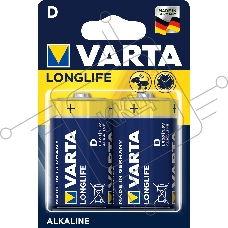 Батарейки VARTA Long Life D блистер 2 04120101412
