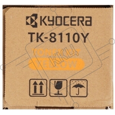 Картридж лазерный Kyocera TK-8110Y для M8124cidn (Азия) желтый (6000 стр.)