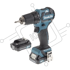 Дрель-шуруповерт MAKITA DF332DWAE 181989 б\щет 10.8в 2х2ачli-ion слайдер бзп-10мм 0-450\0-1500\м