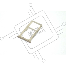 Лоток для SIM-карты Huawei Mate 10 Lite золотой