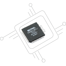 Микросхема Microchip Technology [KSZ8873RLL]