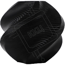 Пластик Bambu lab : PLA Basic plastic, color black, on reusable spool