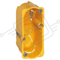 Batibox Коробка для сухих перегородок 1/2 п., 1модуль, глубина 40