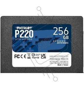 Накопитель SSD Patriot P220 256GB, SATA 2.5