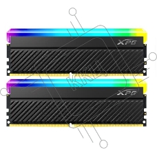 Оперативная память ADATA XPG SPECTRIX D45G RGB, DDR4, 32GB (2x16 GB), 3600 MHz, CL18, радиатор, RGB, черный