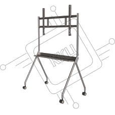 Стойка для интеллектуального интерактивного дисплея DAHUA DHI-PKC-MS0A 55''/75'', максимальная нагрузка до 125кг