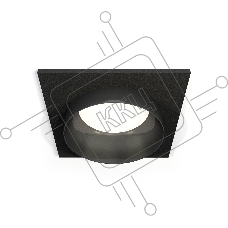 Комплект встраиваемого светильника Ambrella light XC6521021 SBK черный песок MR16 GU5.3 (C6521, N6131)
