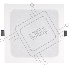 Светильник встраиваемый LED квадрат 18Вт 4500К 175мм белый пластик IP40 General GLP-SW3-18BT-175-4