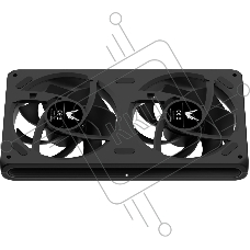 Вентилятор для корпуса Formula Air Fusion 2 LT Reverse ARGB 120х120x28 черный 4-pin 26.6дБ (упак.:2шт) (AIR FUSION 2 LT BK REVERSE) Ret