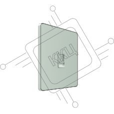 Розетка информационная С/У RJ-45 кат.5e, Таежное утро , Systeme Infinity