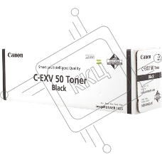 Картридж лазерный Canon C-EXV 50 Toner Black (9436B002), черный, 17600 стр при 6% (689g*1), для IR1435/1435i/1435iF