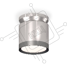 Светильник Ambrella Light XS8120010 PSL/PPH серебро полированное/графит полированный GX53 (N8904, C8120, N8133)