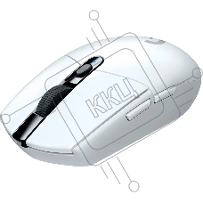 Мышь беспроводная Logitech G304 Lightspeed белый, 12000 dpi, радиоканал, USB, кнопки - 6