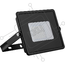 Прожектор светодиодный FERON 29497  2835 SMD 50W 4000K IP65, черный с матовым стеклом, LL-921