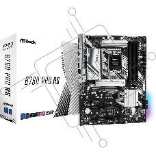 Материнская плата ASRock B760 Pro RS, LGA 1700, Intel B760, 4xDDR5, 4xSATA, 3xM.2, 1xPCI-E 5.0 x16, 1xPCI-E 4.0 x4, 1xPCI-E 3.0 x1, 1xDP, 1xHDMI, 1x 2.5Gb LAN, 1xUSB 3.2 Gen 2, 2xUSB 2.0, 4xUSB 3.2 Gen 1, 3x3.5 мм, 7.1, Standard-ATX