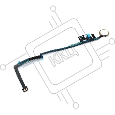 Шлейф кнопки Home для Apple iPad 5, iPad 6 золотой