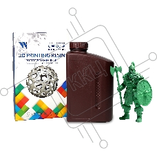 Фотополимерная смола NVPRINT Standard Resin Green для 3D печати;  1 кг/бут