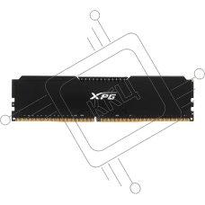 Оперативная память XPG Gammix D20, 16GB, DDR4, 3600MHz, CL18, UDIMM, с радиатором, черный