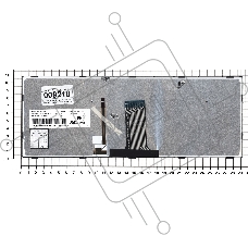 Клавиатура для ноутбука Lenovo Flex 2-14 G40-30 G40-70 черная с черной рамкой с подсветкой