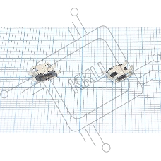 Разъем Micro USB для ZTE A919 S908 U8660 U8650 U8661