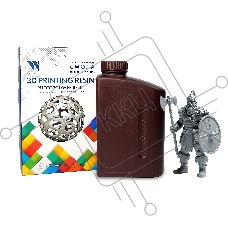 Фотополимерная смола NVPRINT Standard Resin Grey для 3D печати;  1 кг/бут
