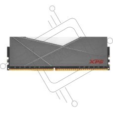 Оперативная память XPG Spectrix D50 RGB, DDR4, 16GB (1x16GB), 3200MHz, CL16, UDIMM, с радиатором, RGB, серый