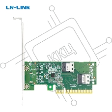 Адаптер для SSD PCIe x8 to Two SlimSAS SFF-8654 4i Adapter