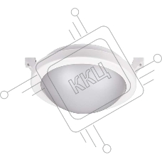 Светильник светодиодный пылевлагозащ. PBH - PC3-RA 8Вт 4000К White IP65 JazzWay 5009271