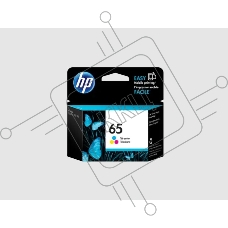 Картридж HP 65  струйный трёхцветный (100 стр)