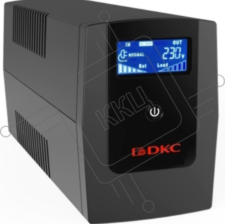 Источник бесперебойного питания ИБП Info LCD 800В.А IEC C13 (3) USB + RJ45 DKC INFOLCD800I