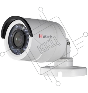 Камера видеонаблюдения аналоговая HiWatch HDC-B020(B)(3.6MM) 3.6-3.6мм HD-TVI цв. корп.:белый