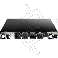 Коммутатор Managed L3 Switch 48x10GBase-X SFP+, 6x40GBase-X QSFP+, CLI, 1000Base-T Management, mini-USB Console, USB, w/D-Link OS