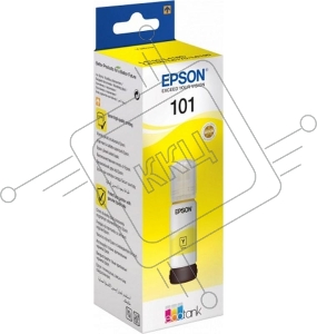 Картридж струйный Epson L101 C13T03V44A желтый (70мл) для Epson L4150/L4160/L6160/L6170/L6190