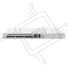 Mikrotik CRS312-4C+8XG-RM Cloud Router Switch 8х 1G/2.5G/5G/10G RJ45,  4х 10G RJ45/SFP+ with RouterOS L5, 1U rackmount enclosure