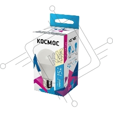 Лампа светодиодная LED BASIC A60 15Вт 220В E27 3000К КОСМОС LkecLED15wA60E2730