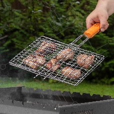 Решетка-гриль 270х240 мм, хромированная, Camping  Palisad