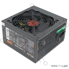 Блок питания Ginzzu CB700 12CM черный,24+4p,2 PCI-E(6+2), 6*SATA, 3*IDE,оплетка MB, кабель питания